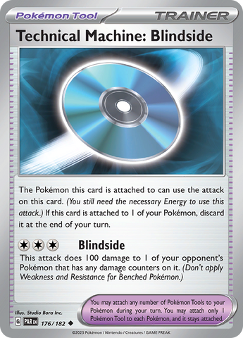 Technical Machine: Blindside (176/182) [Scarlet & Violet: Paradox Rift]