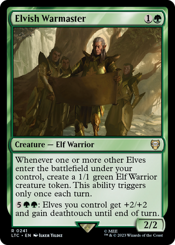 Elvish Warmaster [The Lord of the Rings: Tales of Middle-Earth Commander]