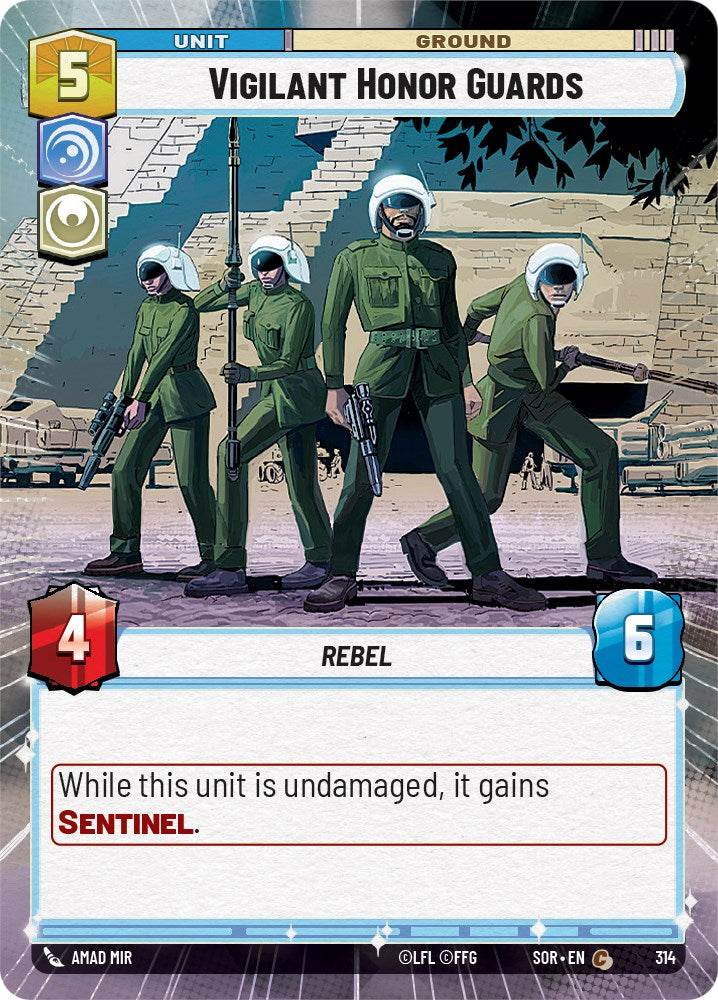 Vigilant Honor Guards (Hyperspace) (314) [Spark of Rebellion]