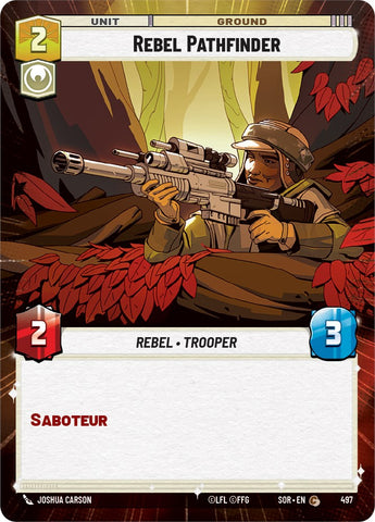 Rebel Pathfinder (Hyperspace) (497) [Spark of Rebellion]