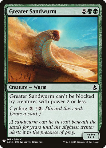 Greater Sandwurm [Mystery Booster]