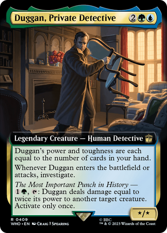 Duggan, Private Detective (Extended Art) [Doctor Who]