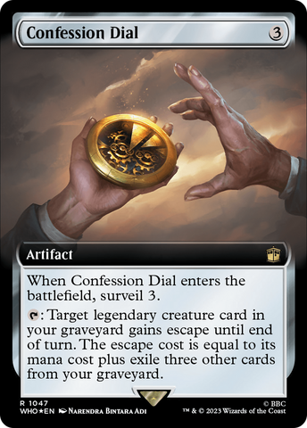 Confession Dial (Extended Art) (Surge Foil) [Doctor Who]