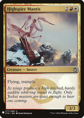 Highspire Mantis [Mystery Booster]
