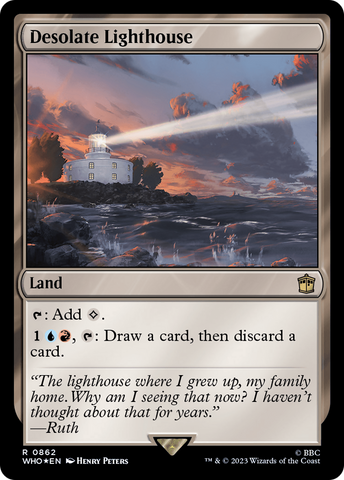 Desolate Lighthouse (Surge Foil) [Doctor Who]