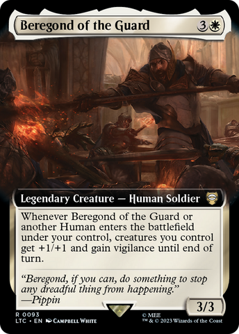 Beregond of the Guard (Extended Art) [The Lord of the Rings: Tales of Middle-Earth Commander]