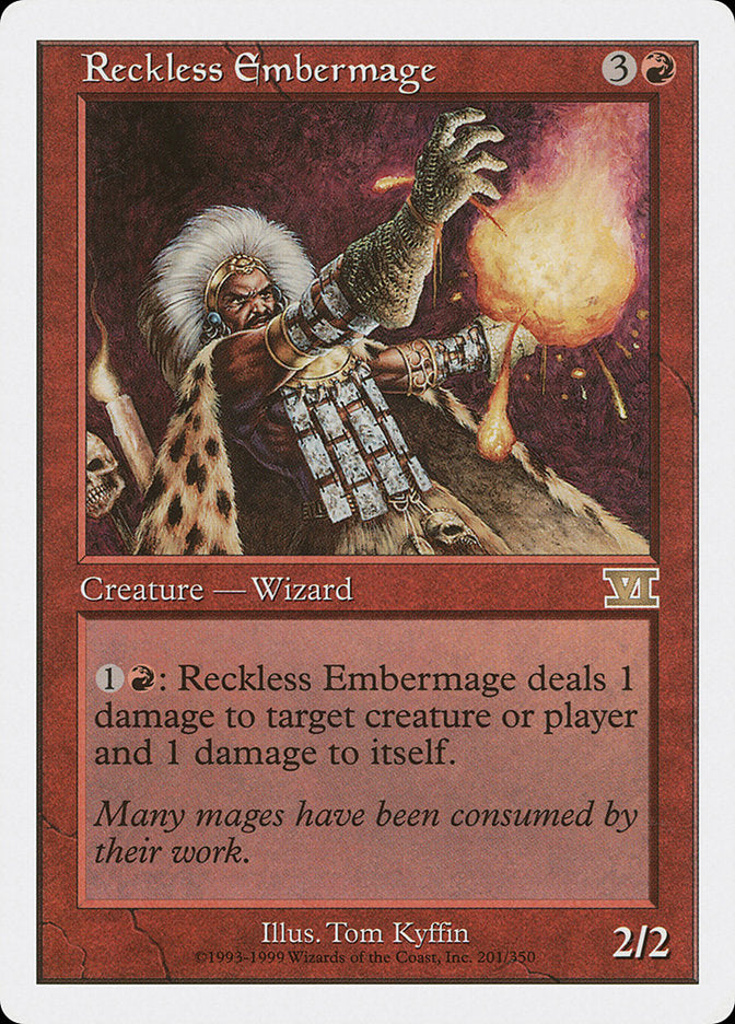 Reckless Embermage [Classic Sixth Edition]