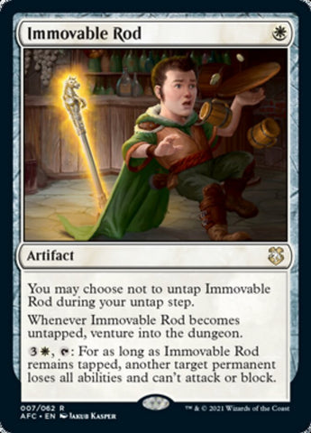 Immovable Rod [Dungeons & Dragons: Adventures in the Forgotten Realms Commander]