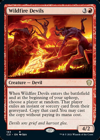 Wildfire Devils [Commander 2021]