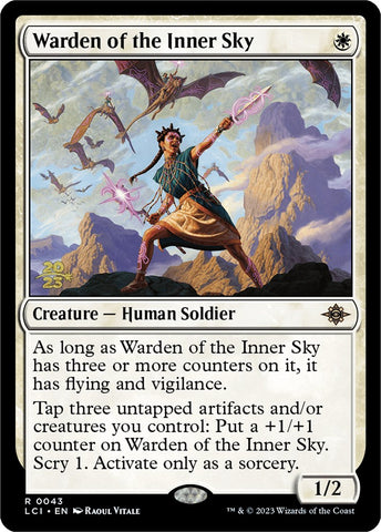 Warden of the Inner Sky [The Lost Caverns of Ixalan Prerelease Cards]