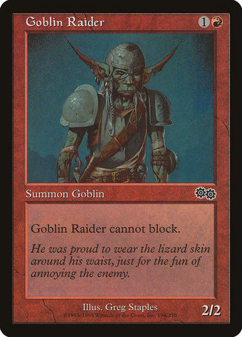 Goblin Raider [Urza's Saga]