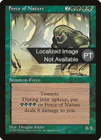 Force of Nature [Fourth Edition (Foreign Black Border)]