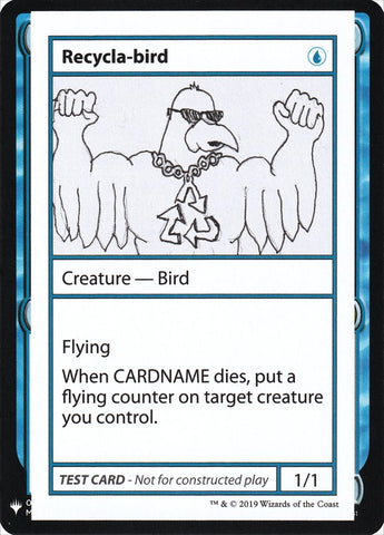Recycla-bird [Mystery Booster Playtest Cards]