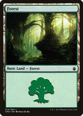 Forest (314) [Commander Anthology]