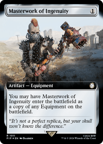 Masterwork of Ingenuity (Extended Art) (Surge Foil) [Fallout]
