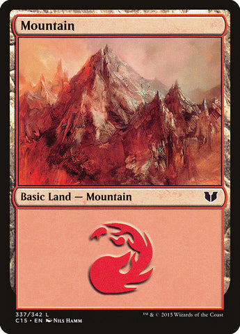 Mountain (337) [Commander 2015]