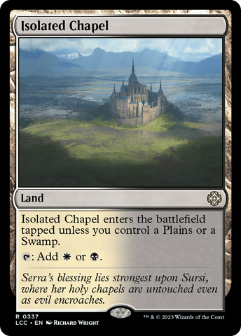 Isolated Chapel [The Lost Caverns of Ixalan Commander]