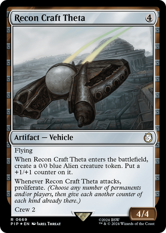 Recon Craft Theta (Surge Foil) [Fallout]