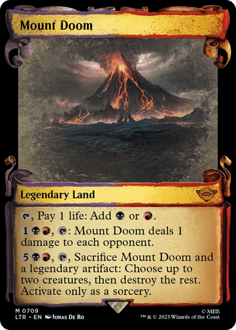 Mount Doom [The Lord of the Rings: Tales of Middle-Earth Showcase Scrolls]