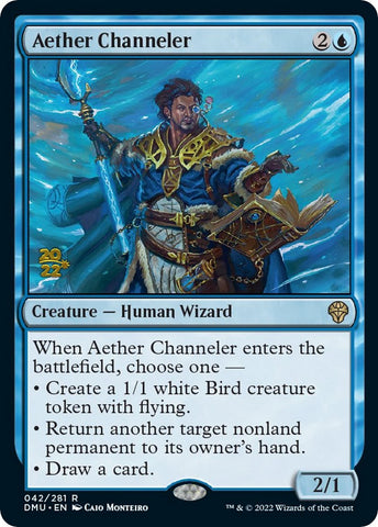 Aether Channeler [Dominaria United Prerelease Promos]