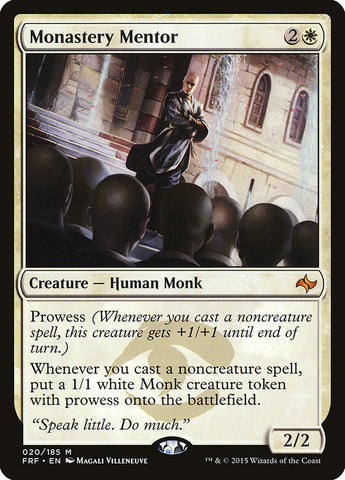 Monastery Mentor [Fate Reforged]
