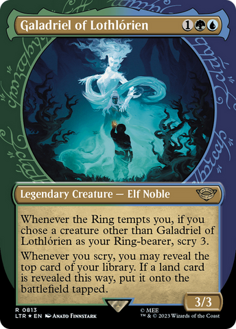 Galadriel of Lothlorien (Showcase) (Surge Foil) [The Lord of the Rings: Tales of Middle-Earth]