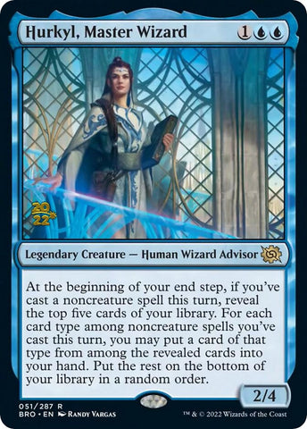 Hurkyl, Master Wizard [The Brothers' War Prerelease Promos]