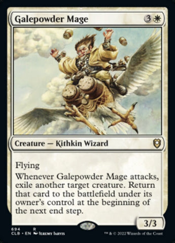 Galepowder Mage [Commander Legends: Battle for Baldur's Gate]
