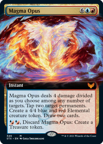 Magma Opus (Extended Art) [Strixhaven: School of Mages]
