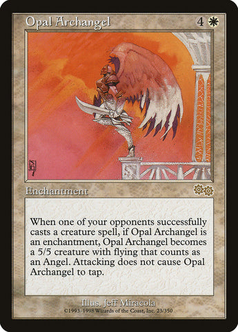 Opal Archangel [Urza's Saga]