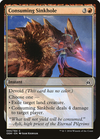 Consuming Sinkhole [Oath of the Gatewatch]